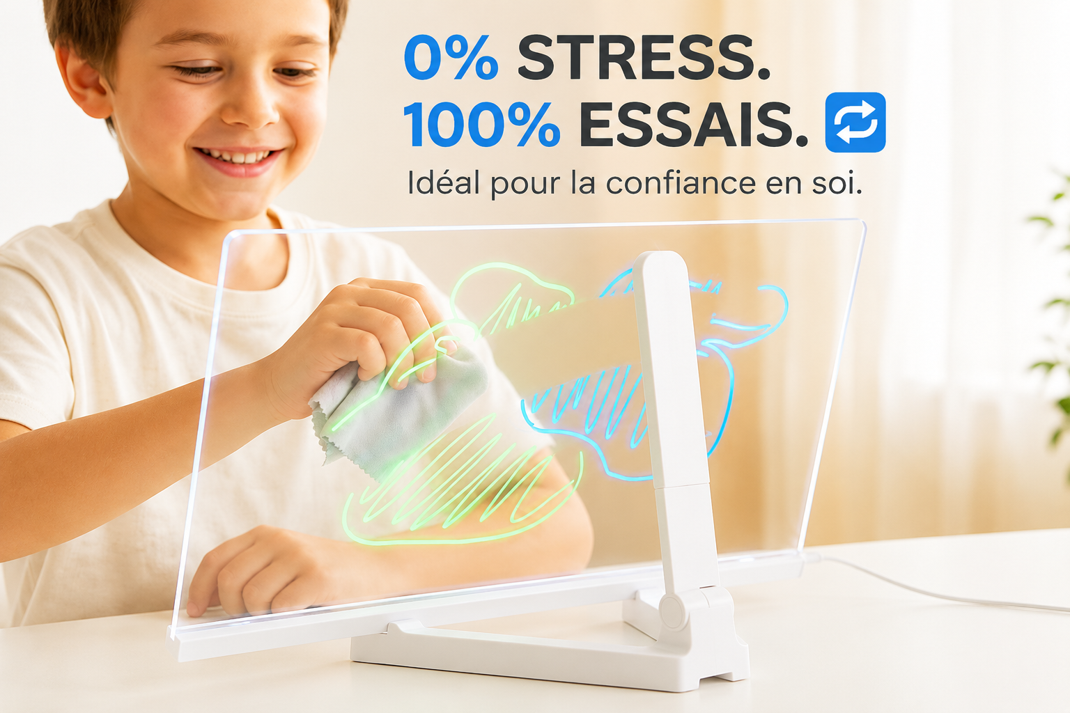 Tablette Lumineuse LumiPad – Dessin Lumineux pour Enfants